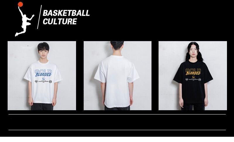 【トップス】WARRIORSバスケットボール・コットンTシャツ 2206041217J