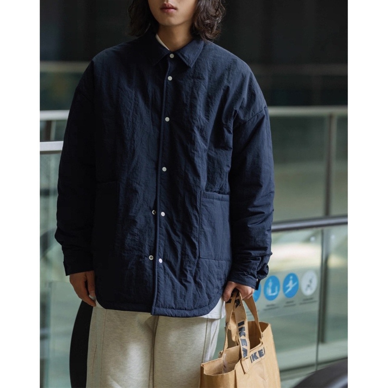 Reversible quilted shirt jacket 1195 - 10