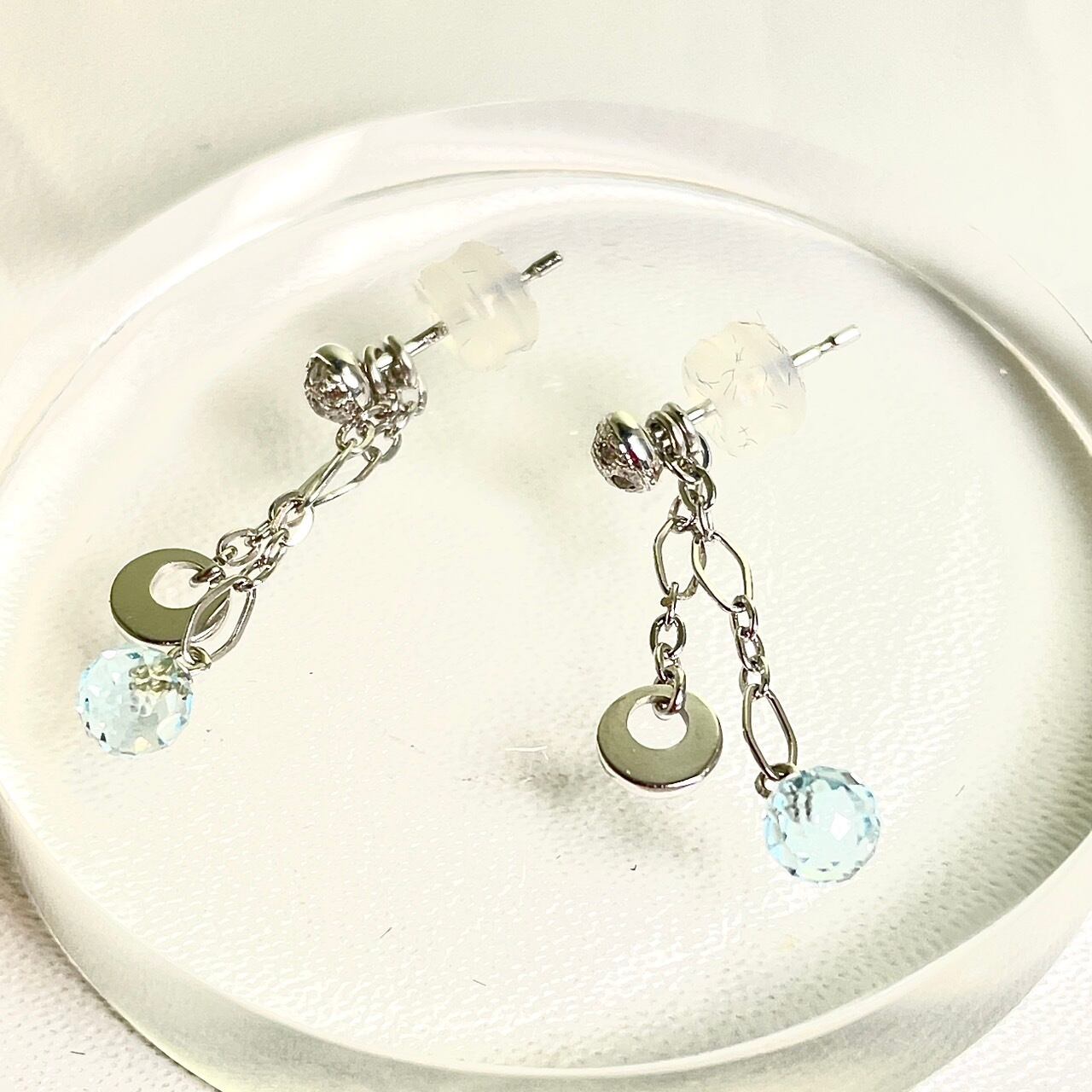 K18YG ハート アコヤパール ピアス 4.9mm MIKIMOTO - ミキモト 