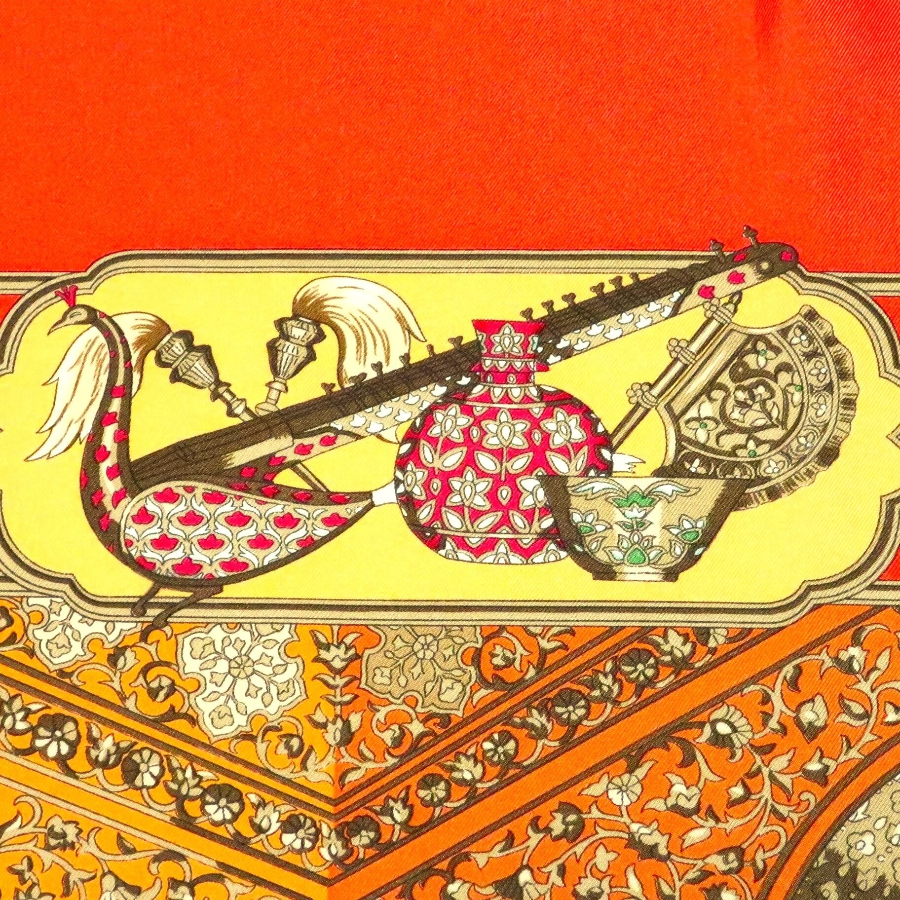 エルメス HERMES/スカーフ カレ90 マハラジャ MAHARAJAS インド 宮廷