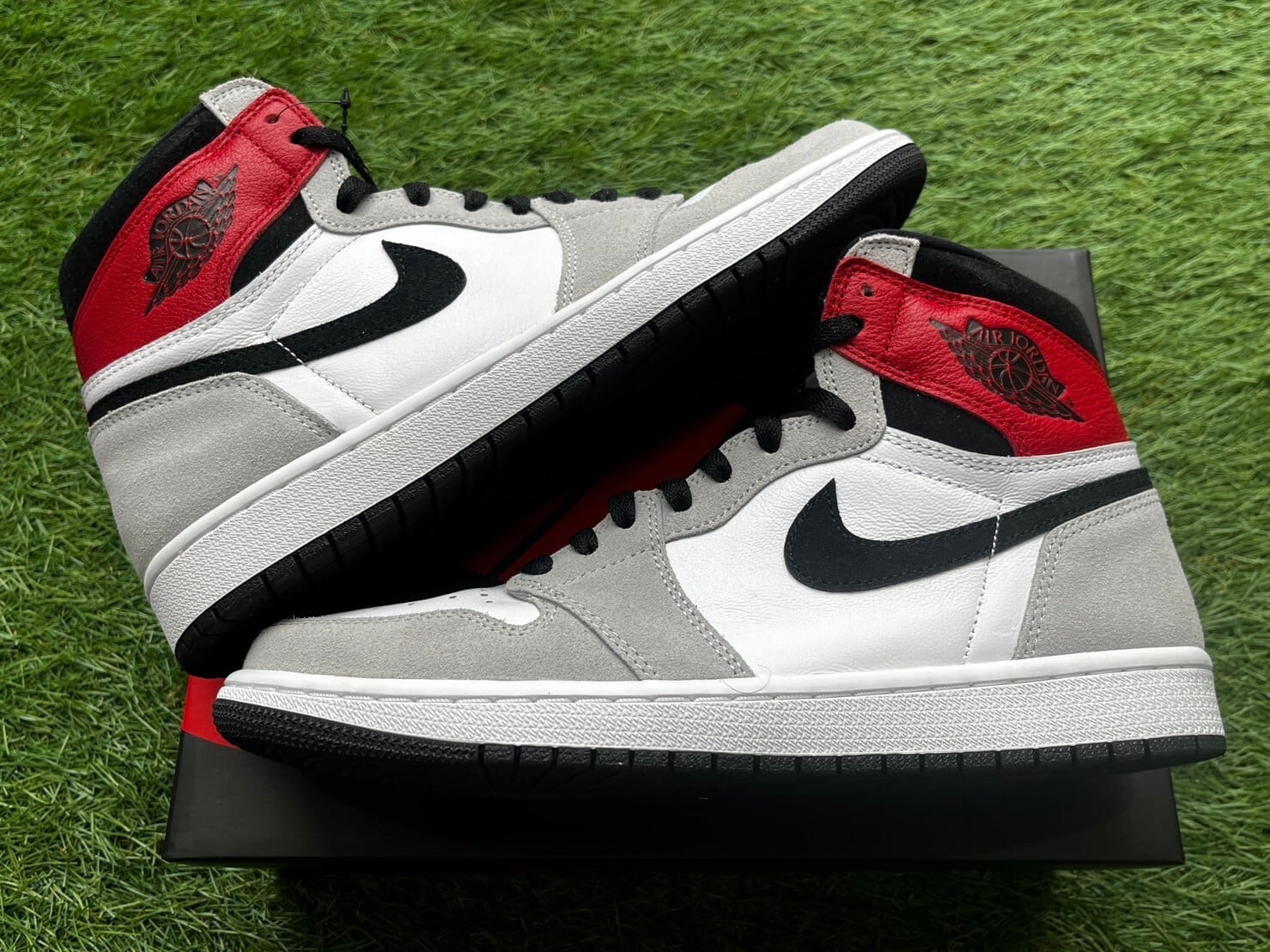 NIKE AIR JORDAN 1 RETRO HIGH OG SMOKE GREY 555088-126 27.5cm 56152 