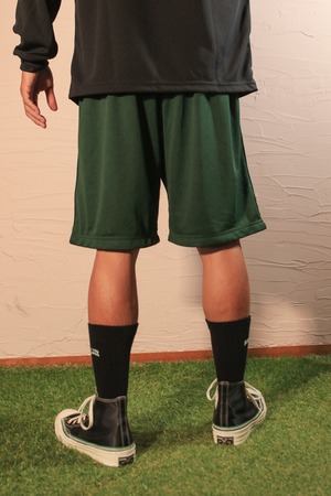 LOGO PRO CLUB MESH SHORTS [GREEN]