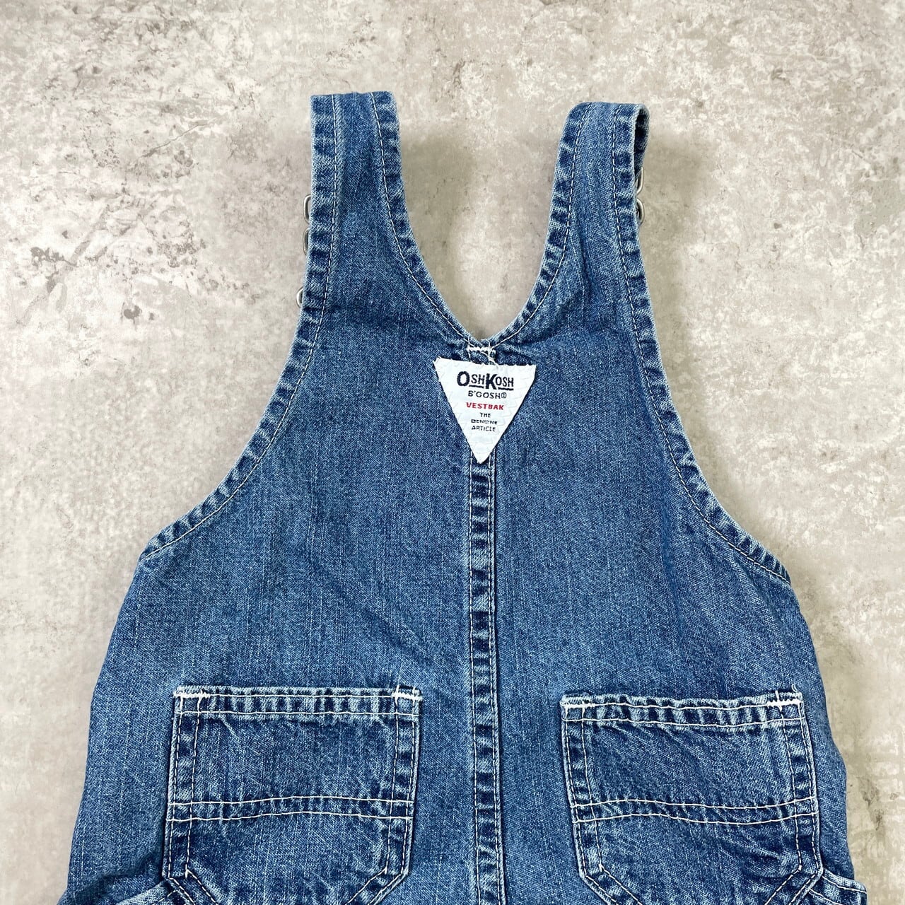 kids】90年代頃 USA製 OSHKOSH オシュコシュ デニム オーバーオール