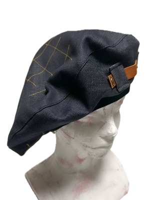 UNFINISHED 岡山デニムベレー帽25040