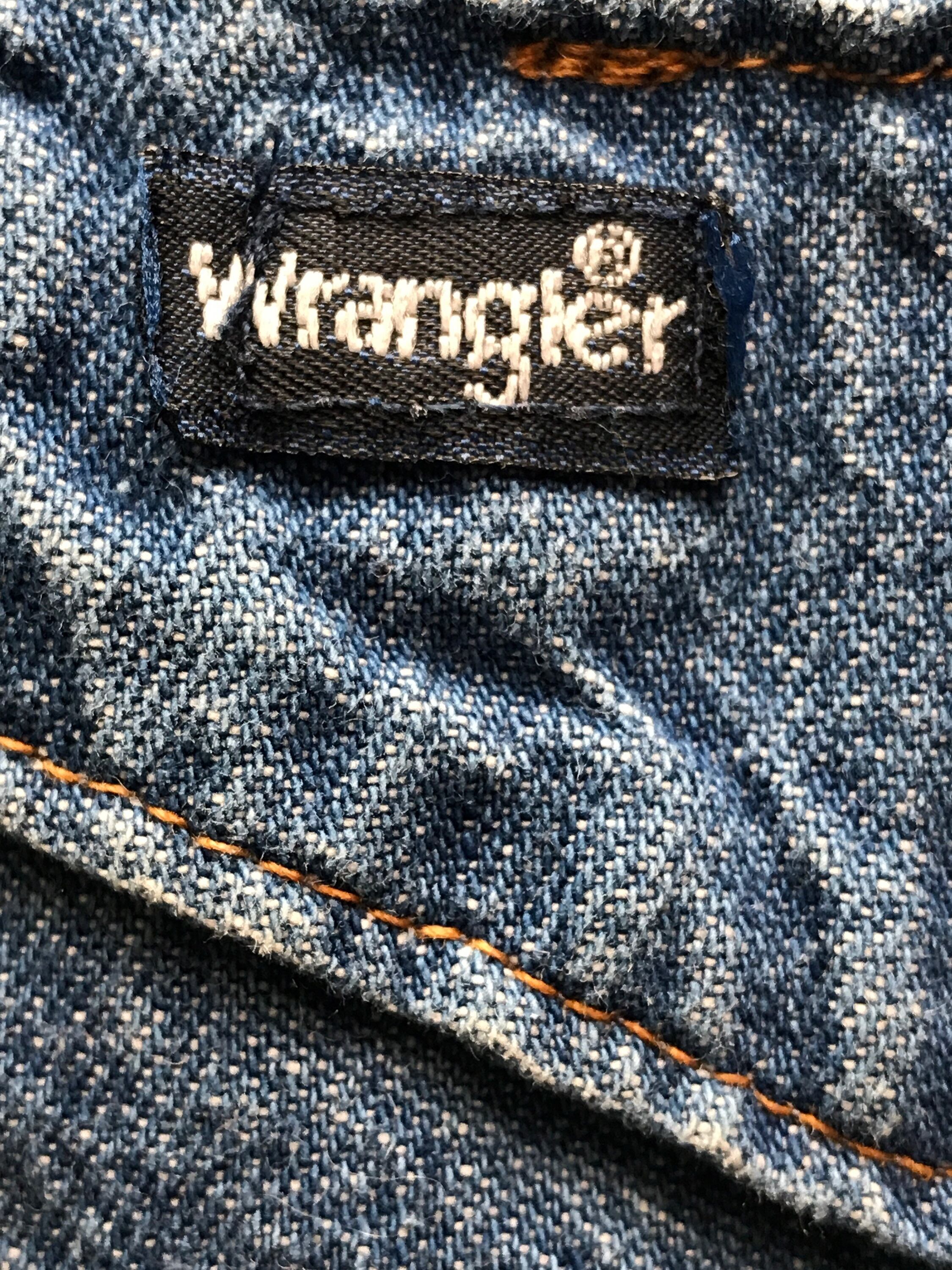 Wrangler 27MW デニムウエスタンシャツ(15 × 33)