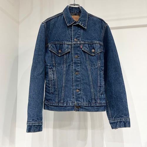 【USED】80s Levi's 70506 デニムジャケット 裏ボア 34 デニム 4ポケ