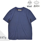 バックメッシュ・アクティブメリノ SS ティー