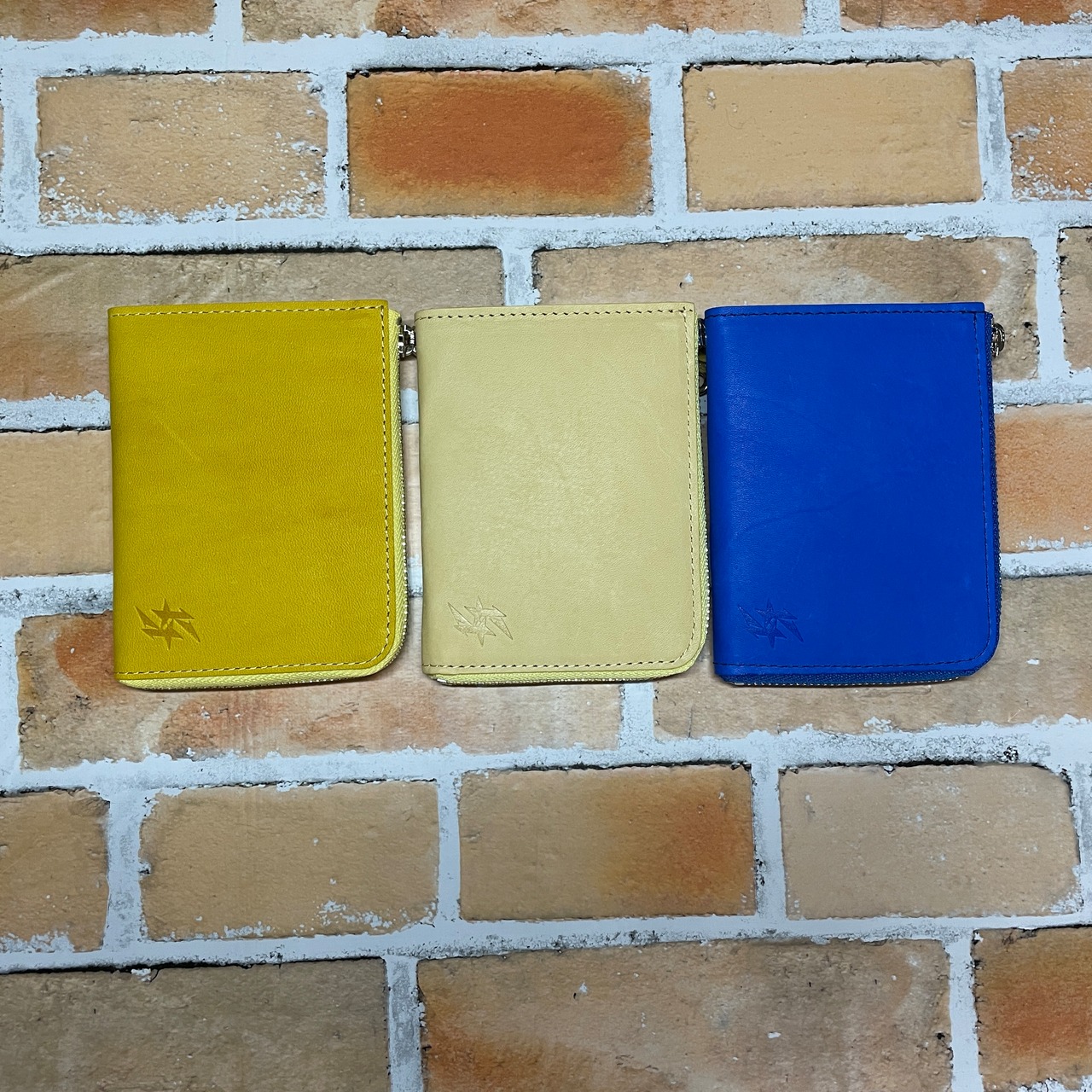 【国産牛革】グローブレザー Ｌ字ファスナー ミニ財布