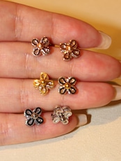 【BOX付きSET】Flower zirconia