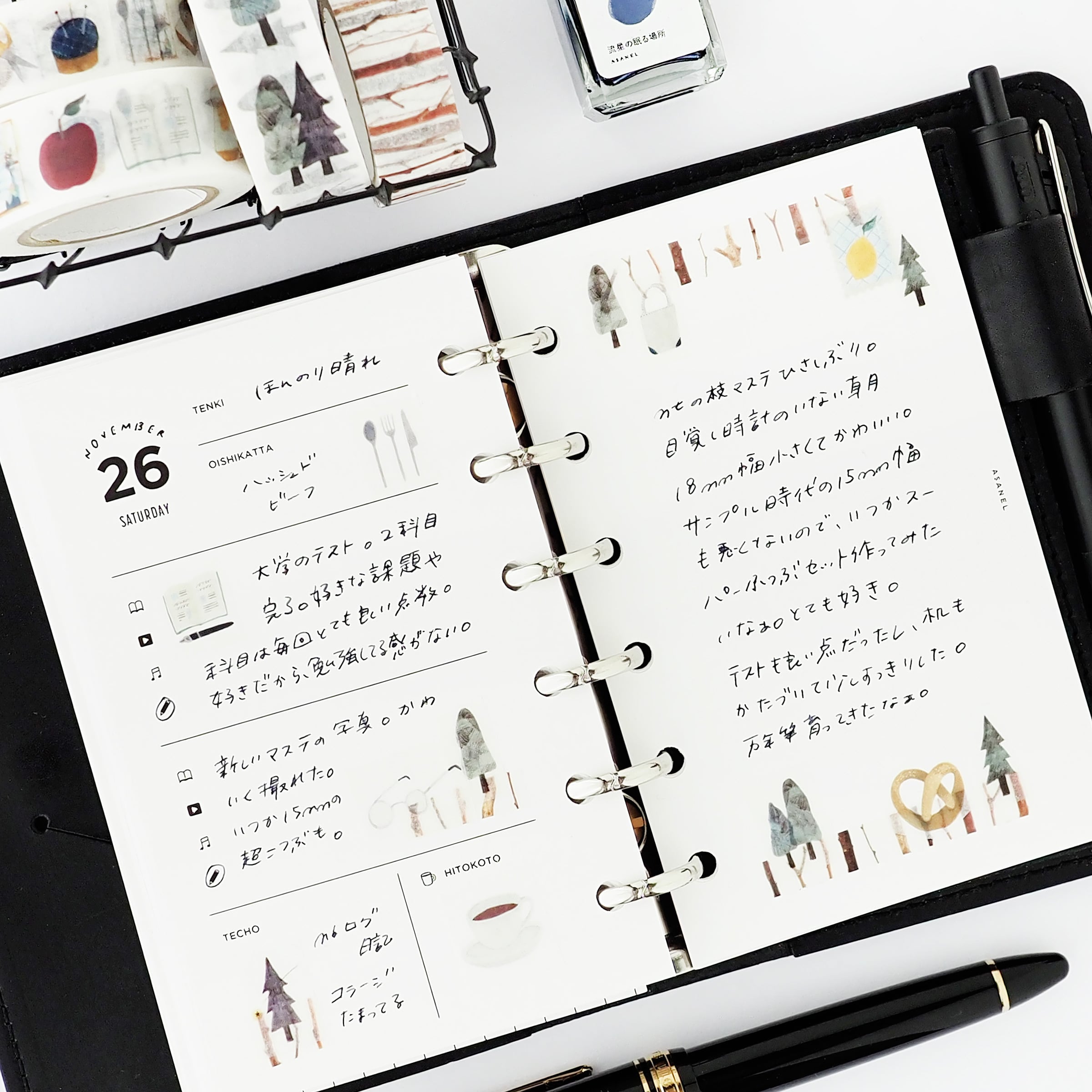 M6 ] ログ日記｜両面｜カケラリフィル | ASANEL