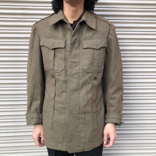60S’ ドイツ軍 実物 Germany Army KONFEKSJONS EKSPORT ウール ミリタリー ドレス ユニフォーム ジャケット ヴィンテージ フィールド 50s