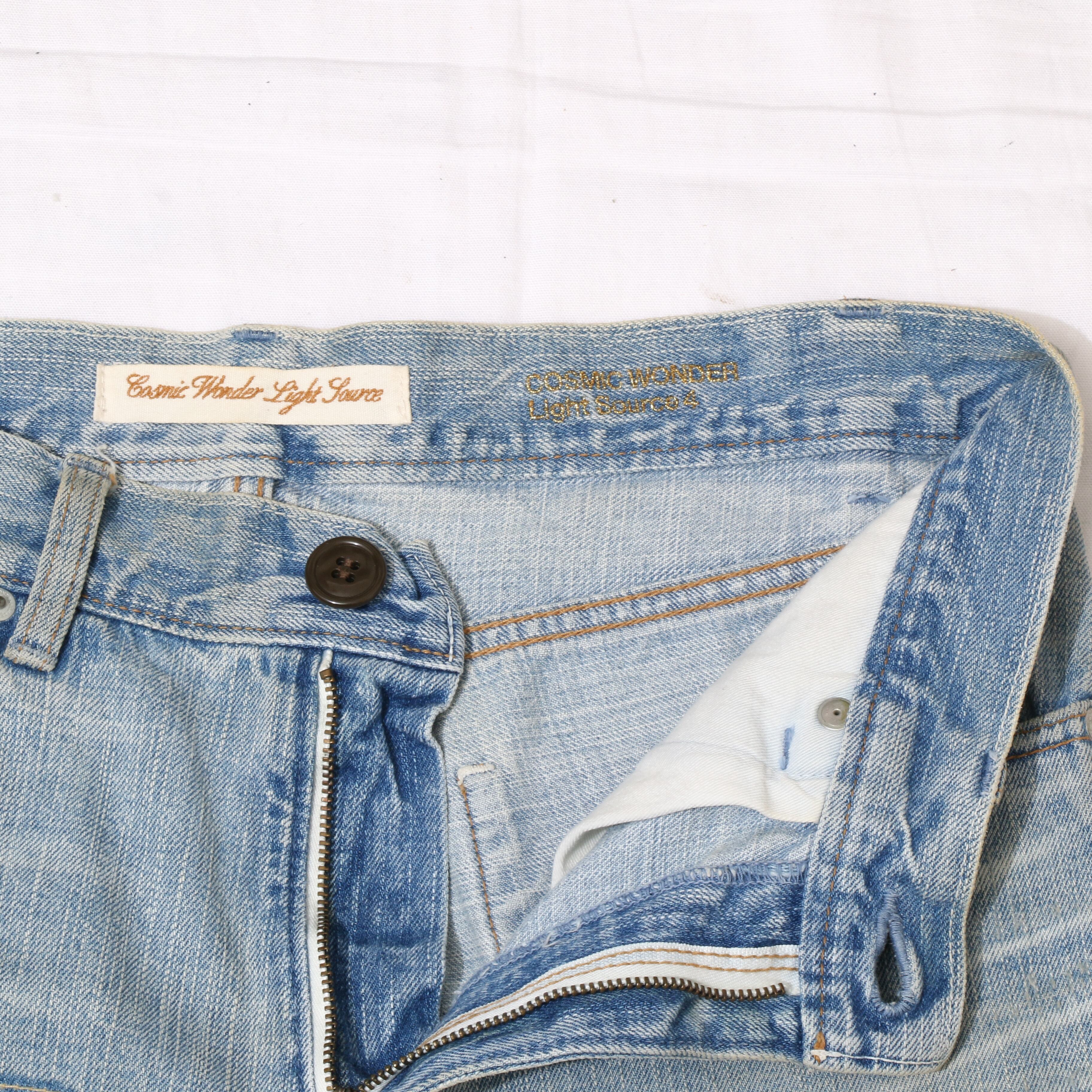 CosmicWonder 00s LightSourcePatchWorkWideDenimPants | DAMMIT
