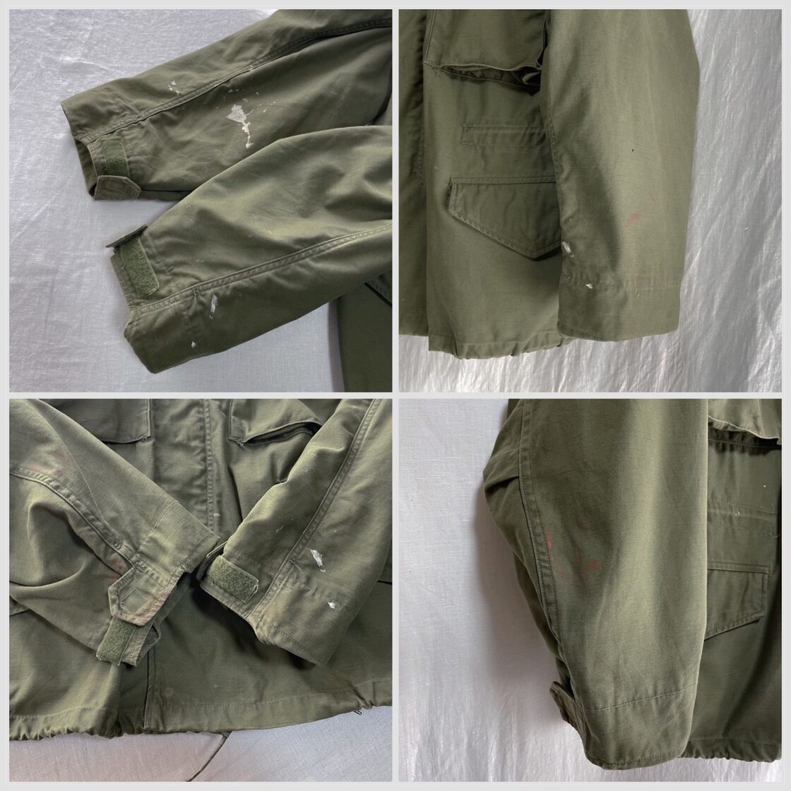 70s 米軍 実物 M65 3rd フィールドジャケット M-S ミリタリー | Pay ID