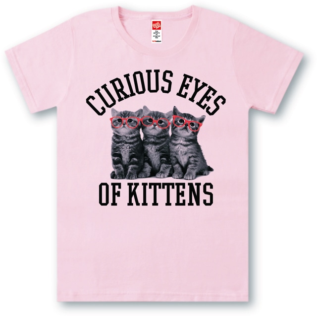 #458 Tシャツ CURIOUS/PNK