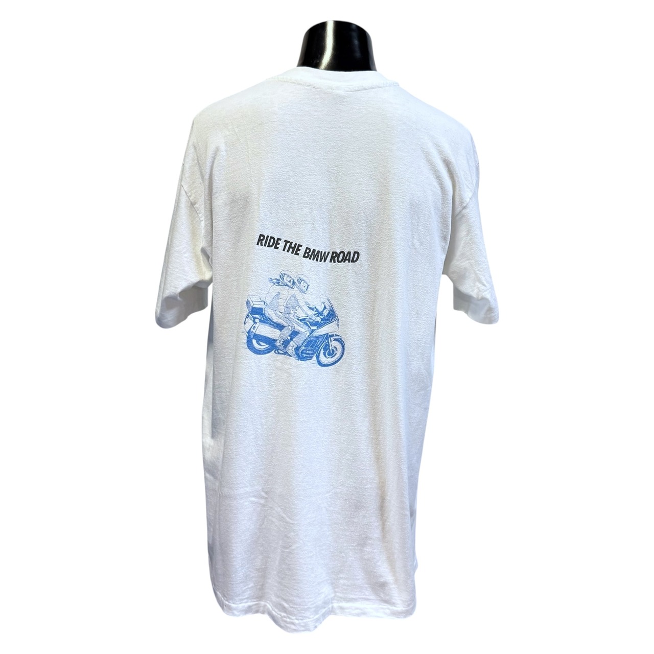 【BMW】ビーエムダブリュ RIDE THE BMW ROAD Vintage Tシャツ XL