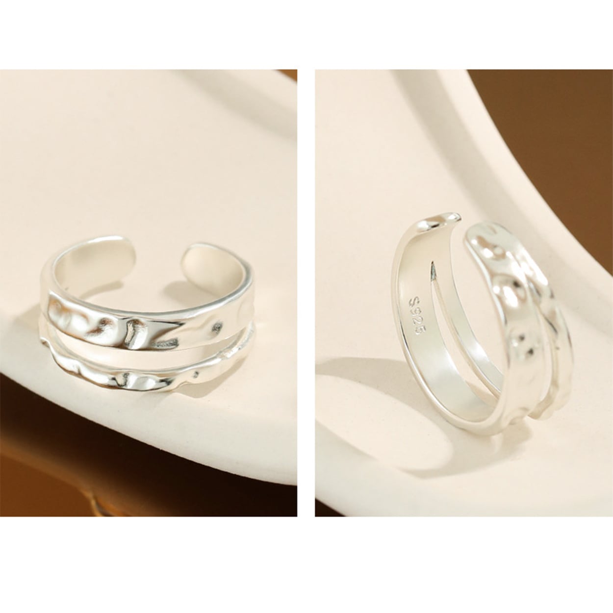 SV925-1107 ring シルバー925 巾着付き シルバーアクセサリー リング