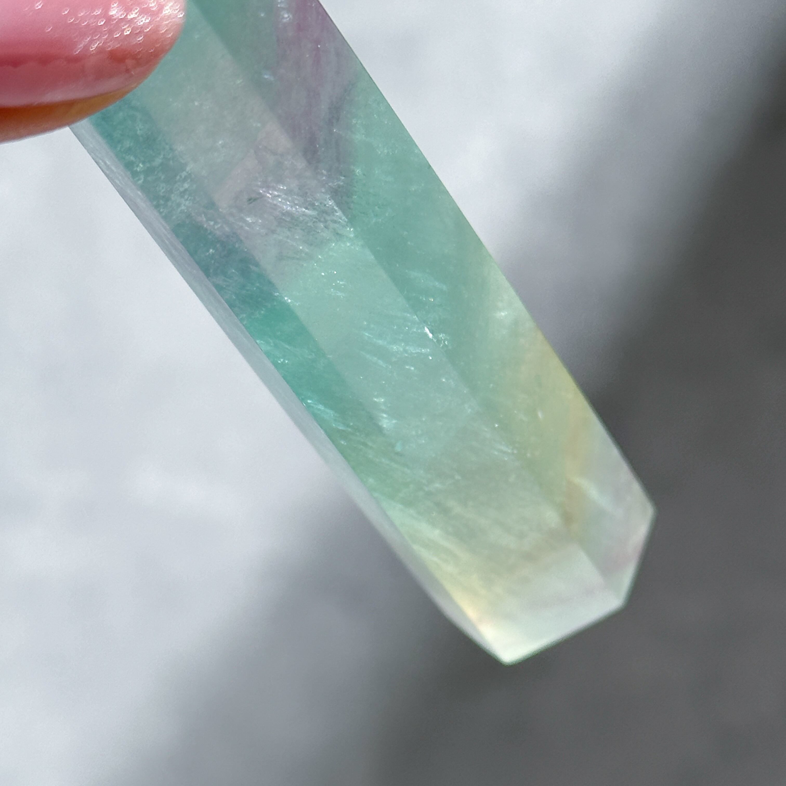 レインボーフローライト タワー型71◇ Rainbow Fluorite ◇天然石