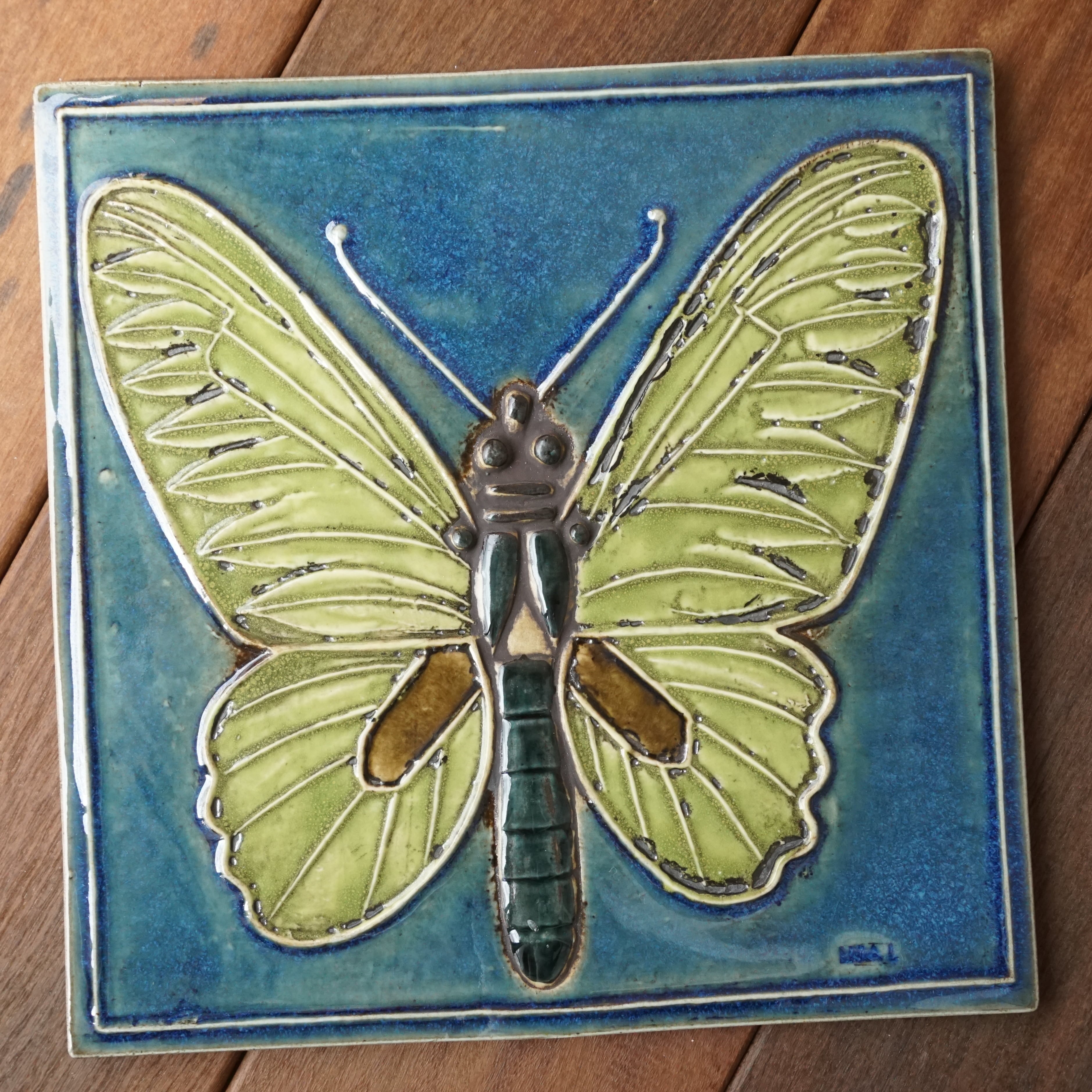 美品 リサラーソン ビンテージ 蝶陶板 - www.museumsofhopkinsville.org