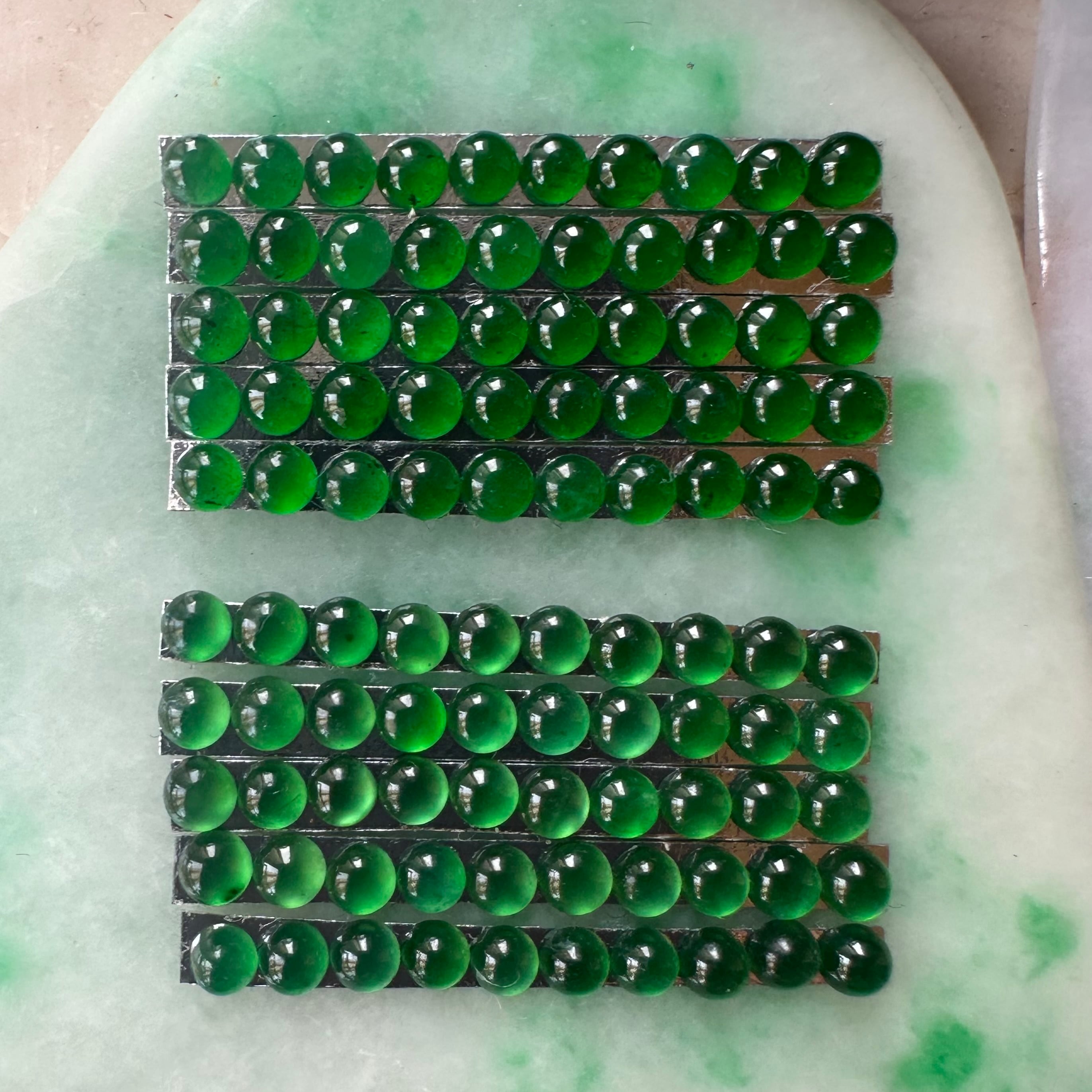 【専用】コン沢翡翠の珠　※8mm Jade 10pc set | Victorian Box