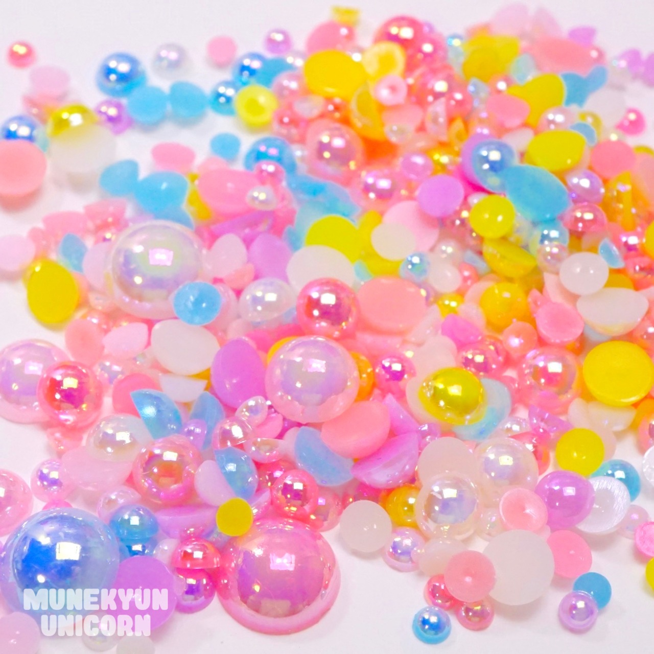 #F034【10g】ドリーミングカラー 半球パールミックス 10gパック