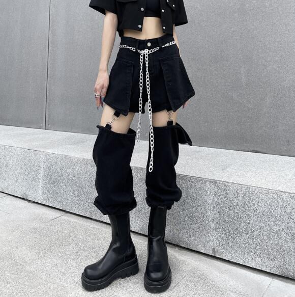 新作 レディース ボトムス ズボン パンツ ワイドパンツ ワークウェア ダメージ加工