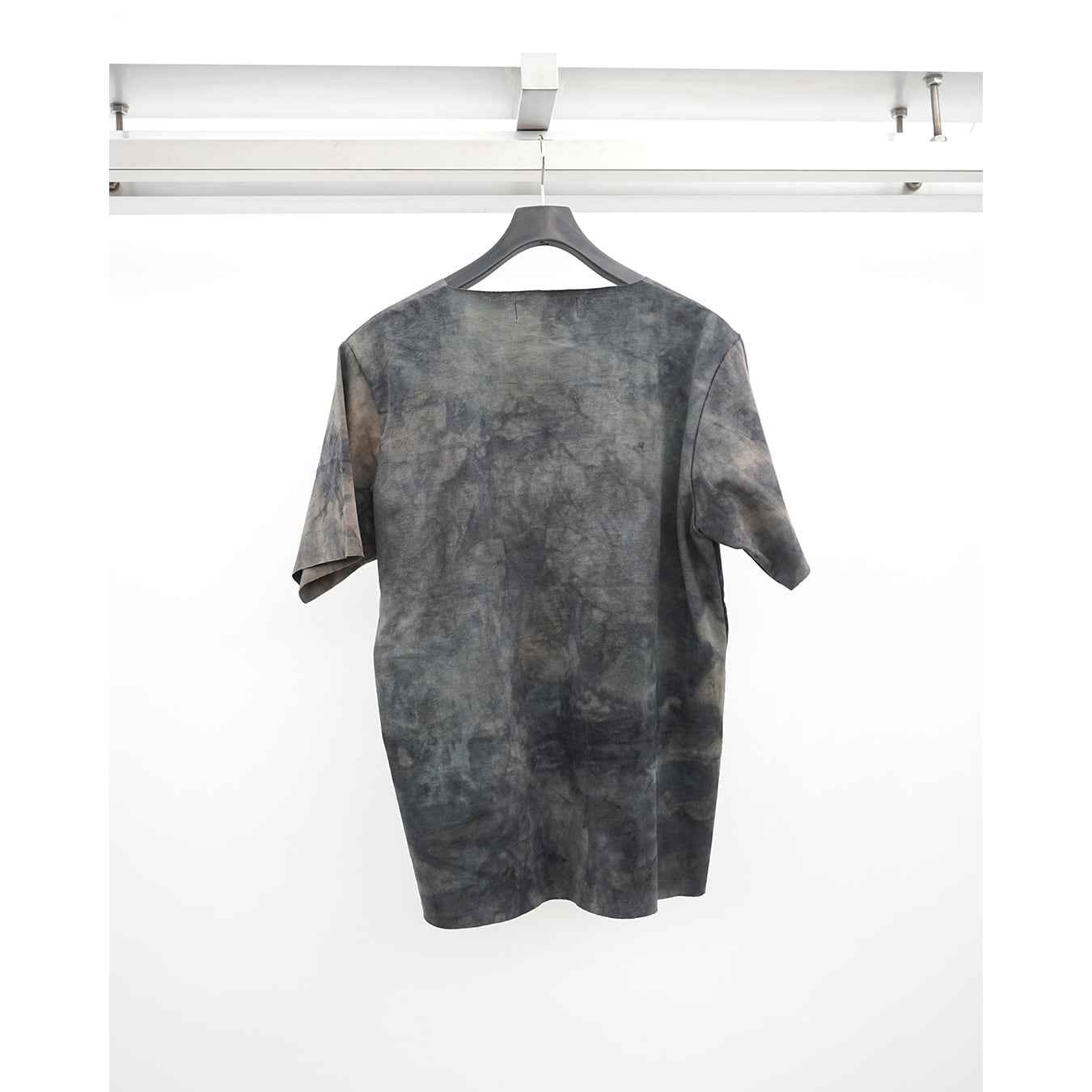 kujaku] (クジャク) K-142-8 special dyed crew neck short sleeve tee
