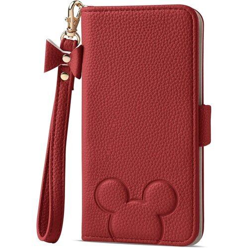 iPhone 11 ケース 手帳型 アイフォン 11 レゼント ストラップ が美しい ケース 11 携帯カバー iPhone 11 手帳型 携帯ケース アイフォン11 ケースカバー アイフォン11 ケース手帳がた ファッション スマートフォン 11 手帳 アイフォーン11 case 携帯ケース 横置き機能 レザー シンプル お洒落 贈り物 耐摩擦 全面 保護カバー iPhone 11 画面が6.1インチ レッド 1個 x 1 599