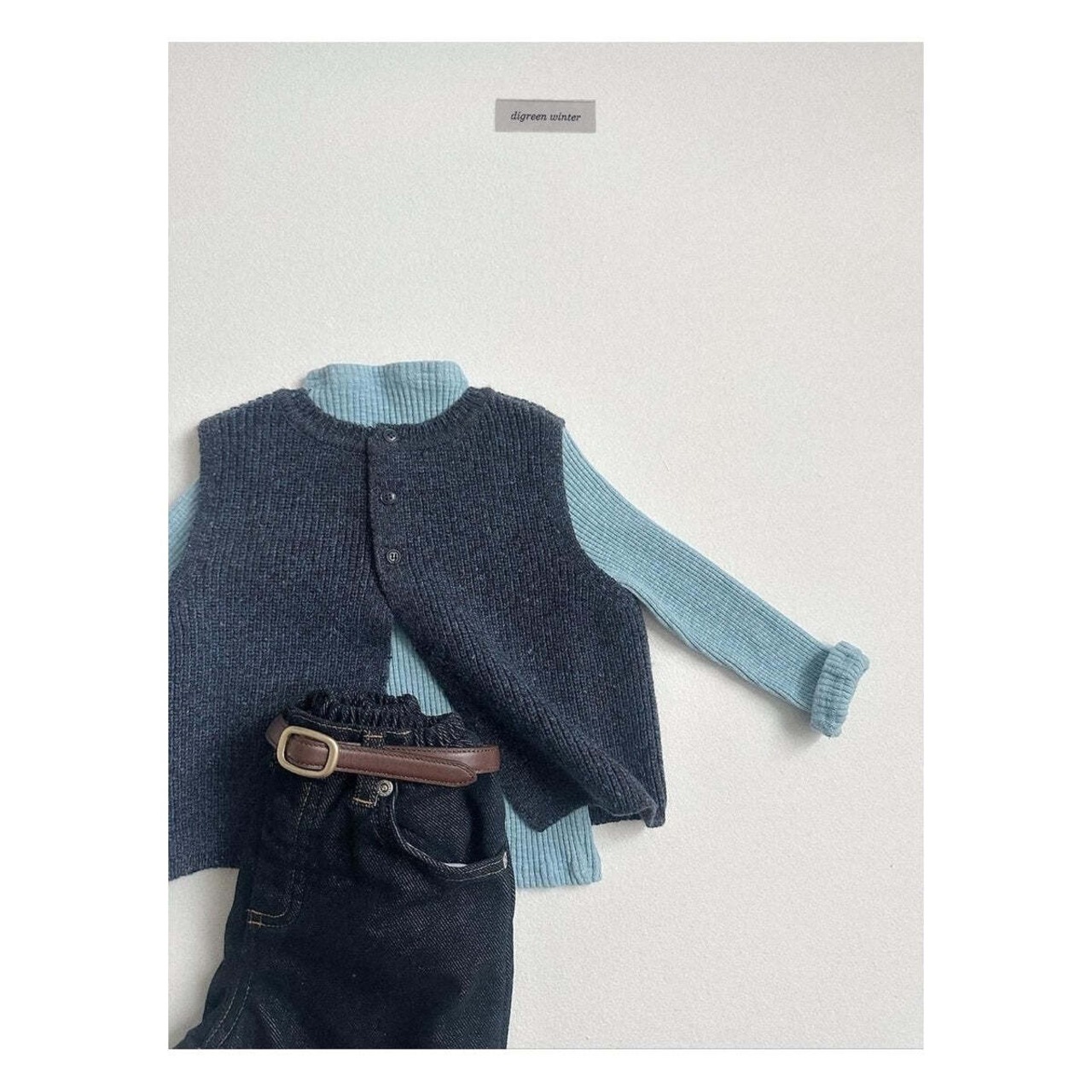 【取寄】digreen エイコーンゴールドベルト FREE(70cm)｜冬服｜韓国子供服