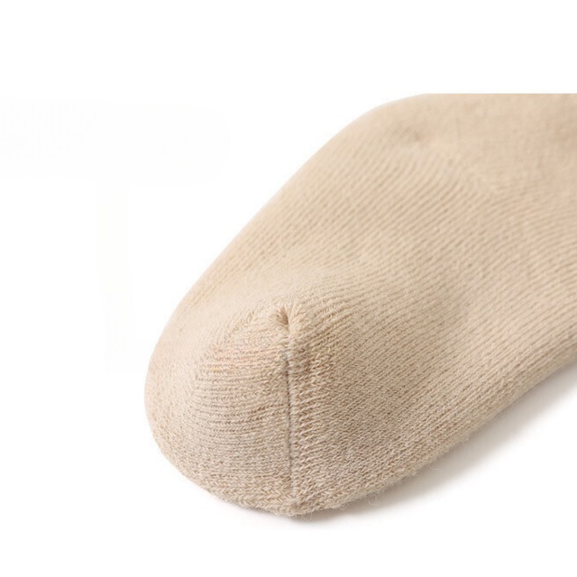 【即納】くまちゃんのあったかクルーソックス