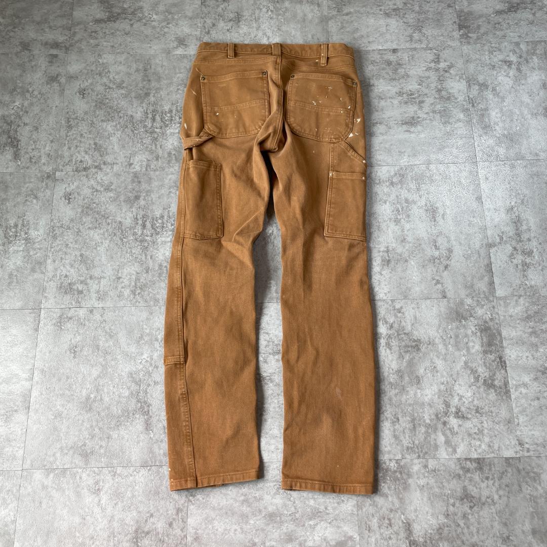20s コロンビア製 ブラウン ダブルニー Carhartt w28 | ib2