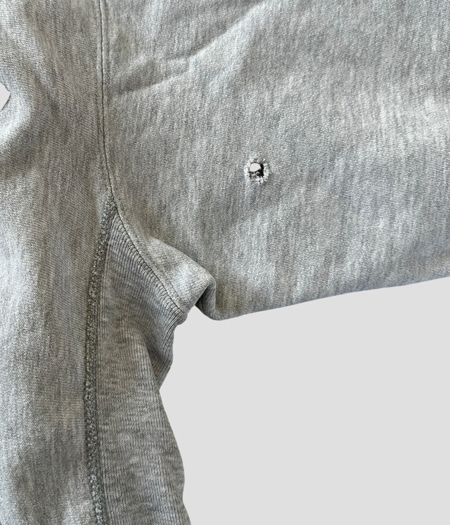 -Champion- Vintage 80s L NAVY Reverse Weave Hoodie made in USA