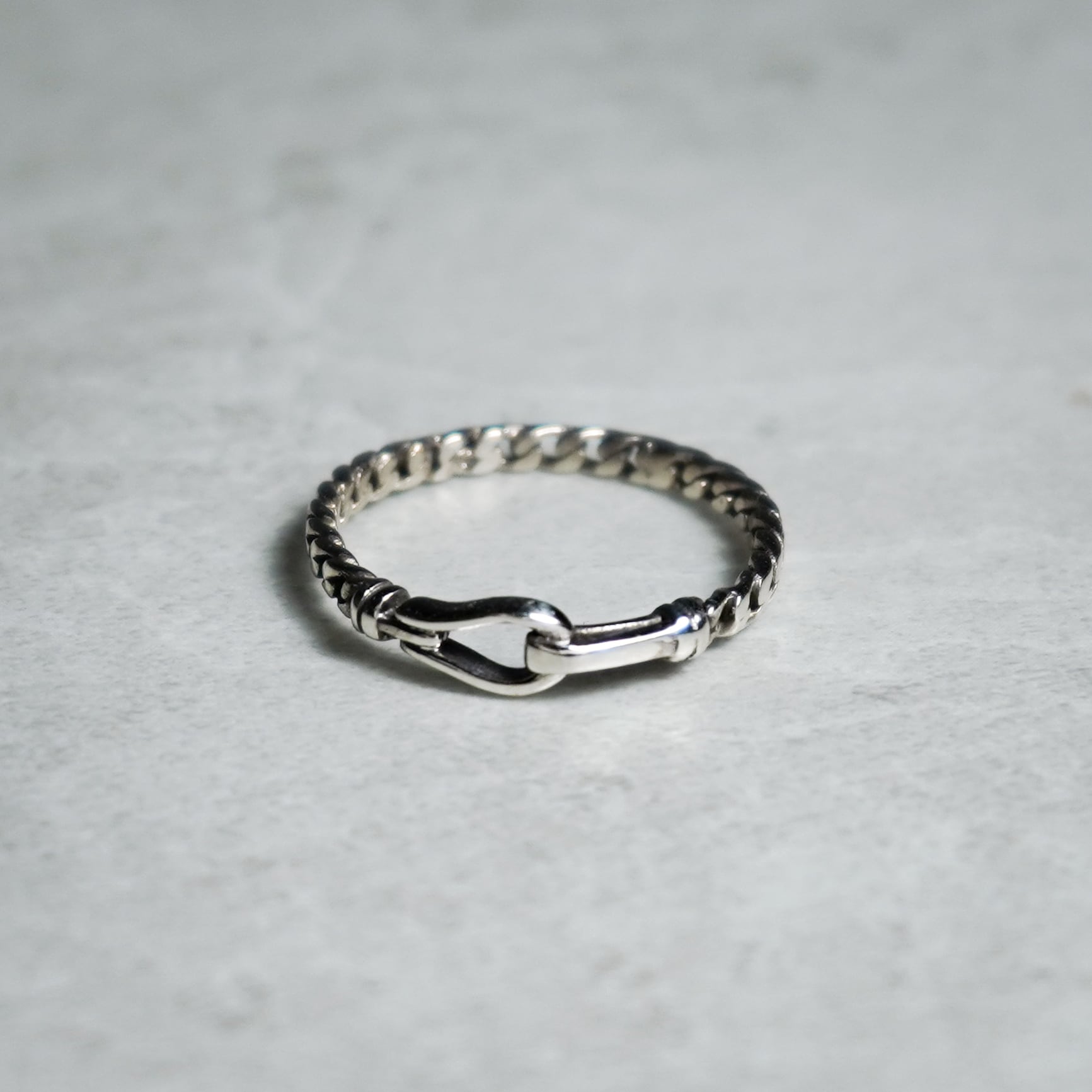 Mexican Jewelry Silver Anchor Chain Bracelet メキシカンジュエリー