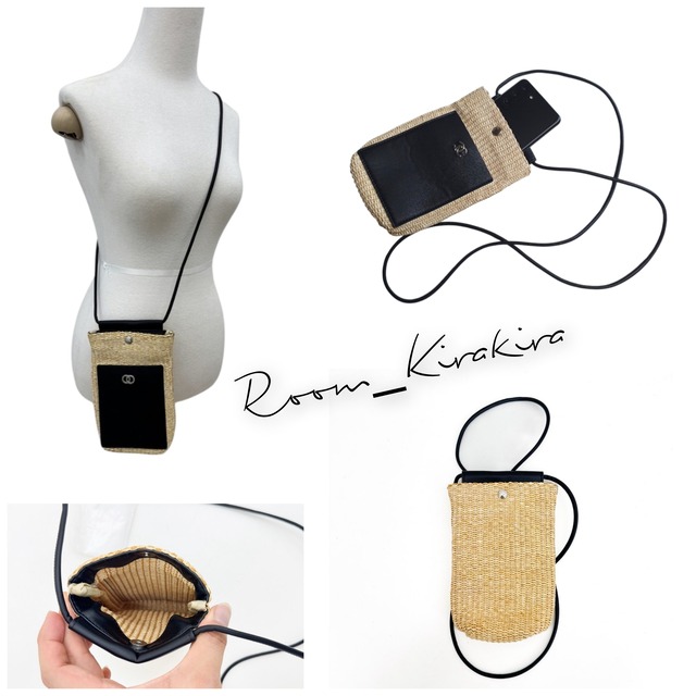 Wリングラタンスマホポシェット