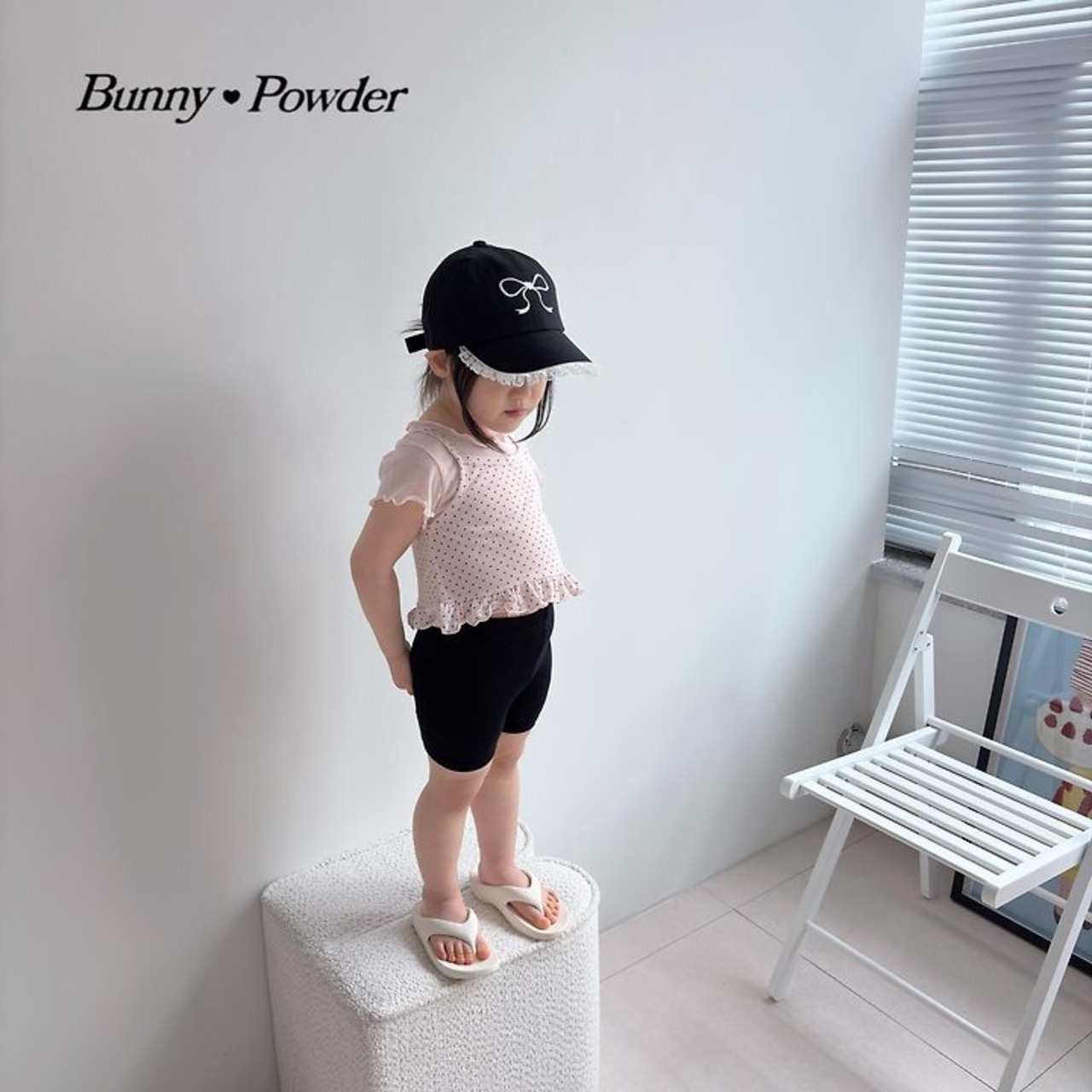 [Bunny Powder] (Planning) Kkaettaeng Sleeveless Set-up (2XL/3XL/4XL) / [버니파우더] 기획)깨땡나시세트 (2XL/3XL/4XL)