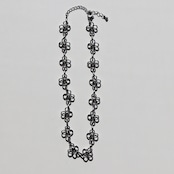 2/6(金)21時新作発売* stainless blossom choker necklace