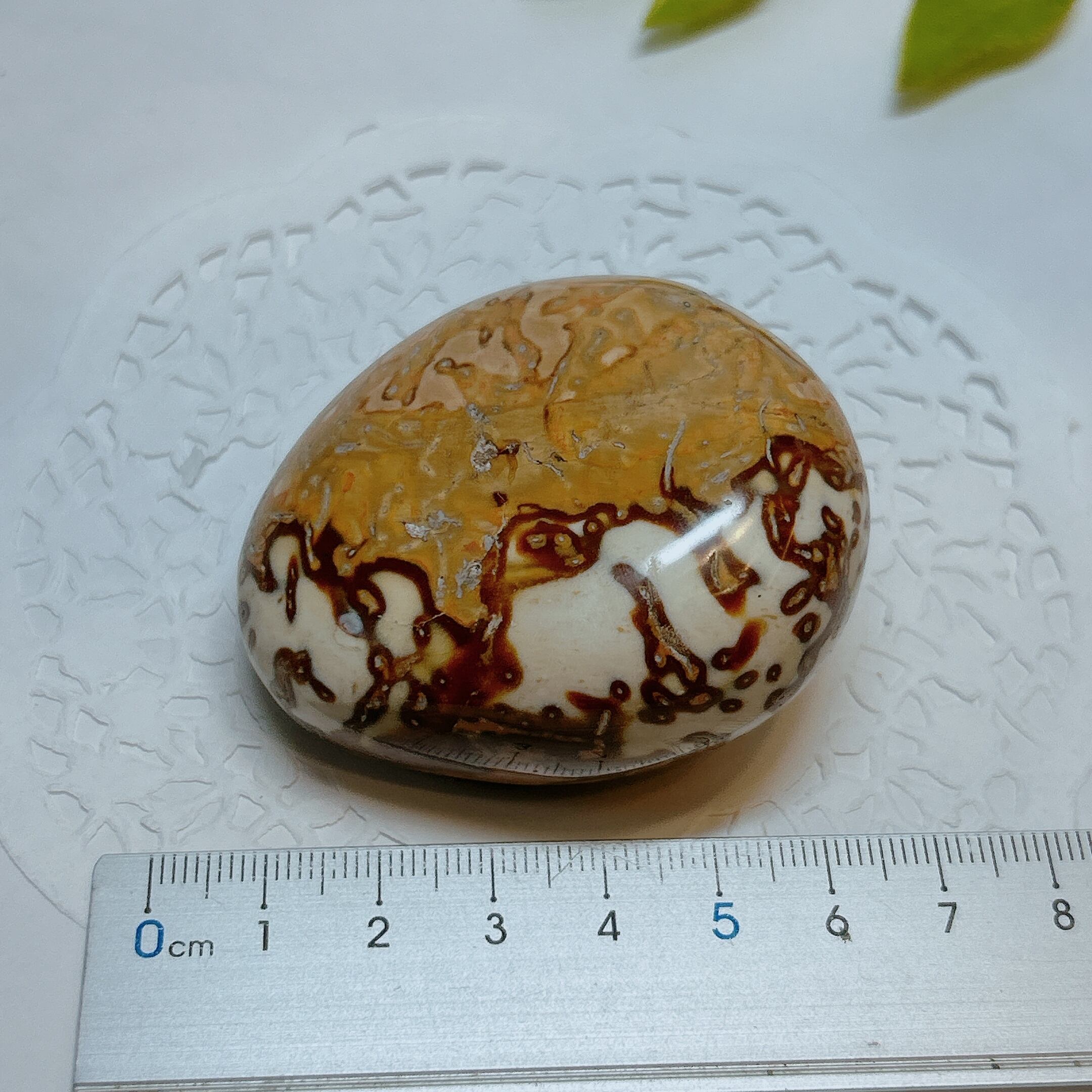 17995】ムーアカイト モッカイト ジャスパー ペブル 明るさ 決断力