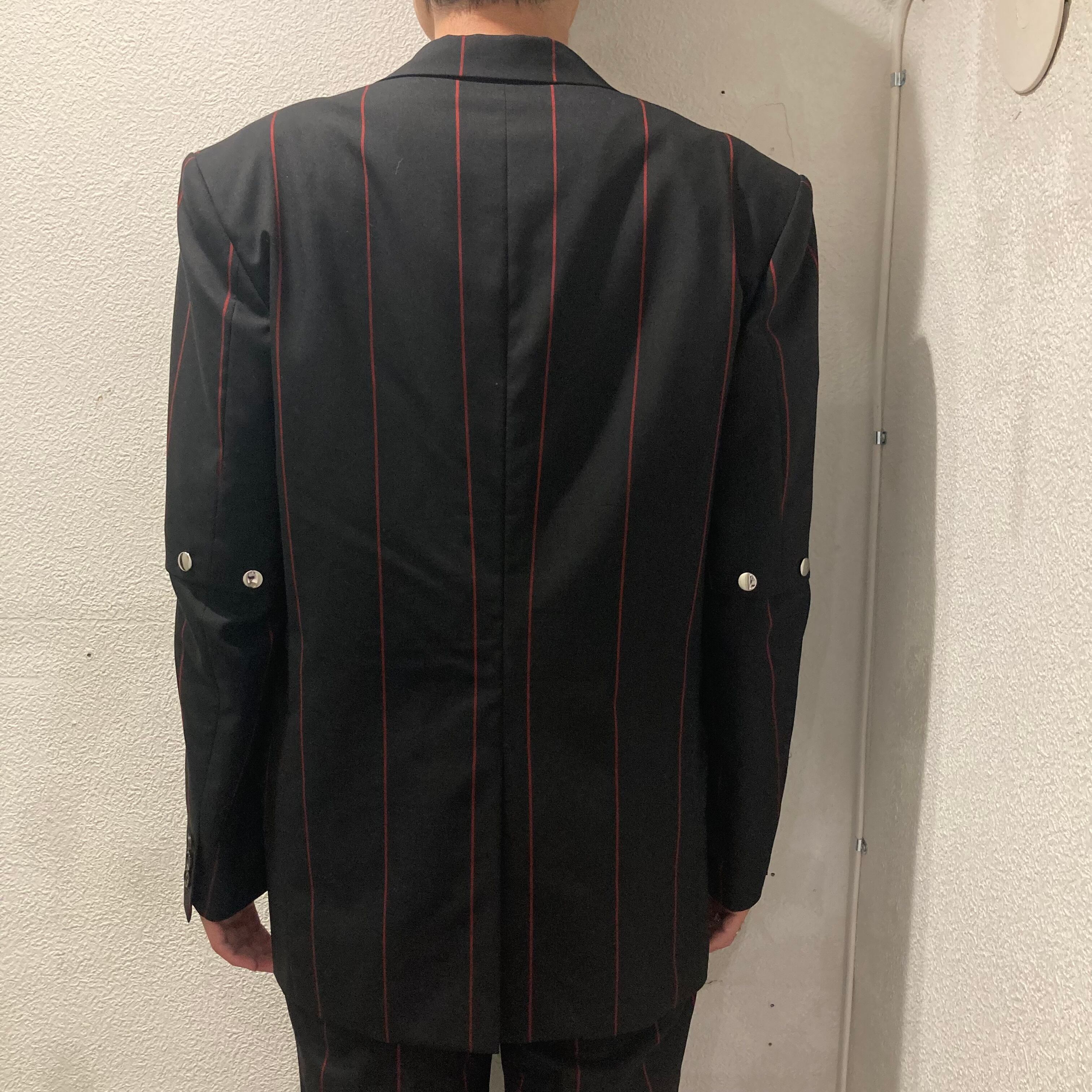 LITTLEBIG リトルビッグ セットアップ Removable Stripe Single Jacket LB211-JK01 Stripe  Slim Trousers LB211-PT01size46【表参道t08】 | ブランド古着Brooch powered by BASE