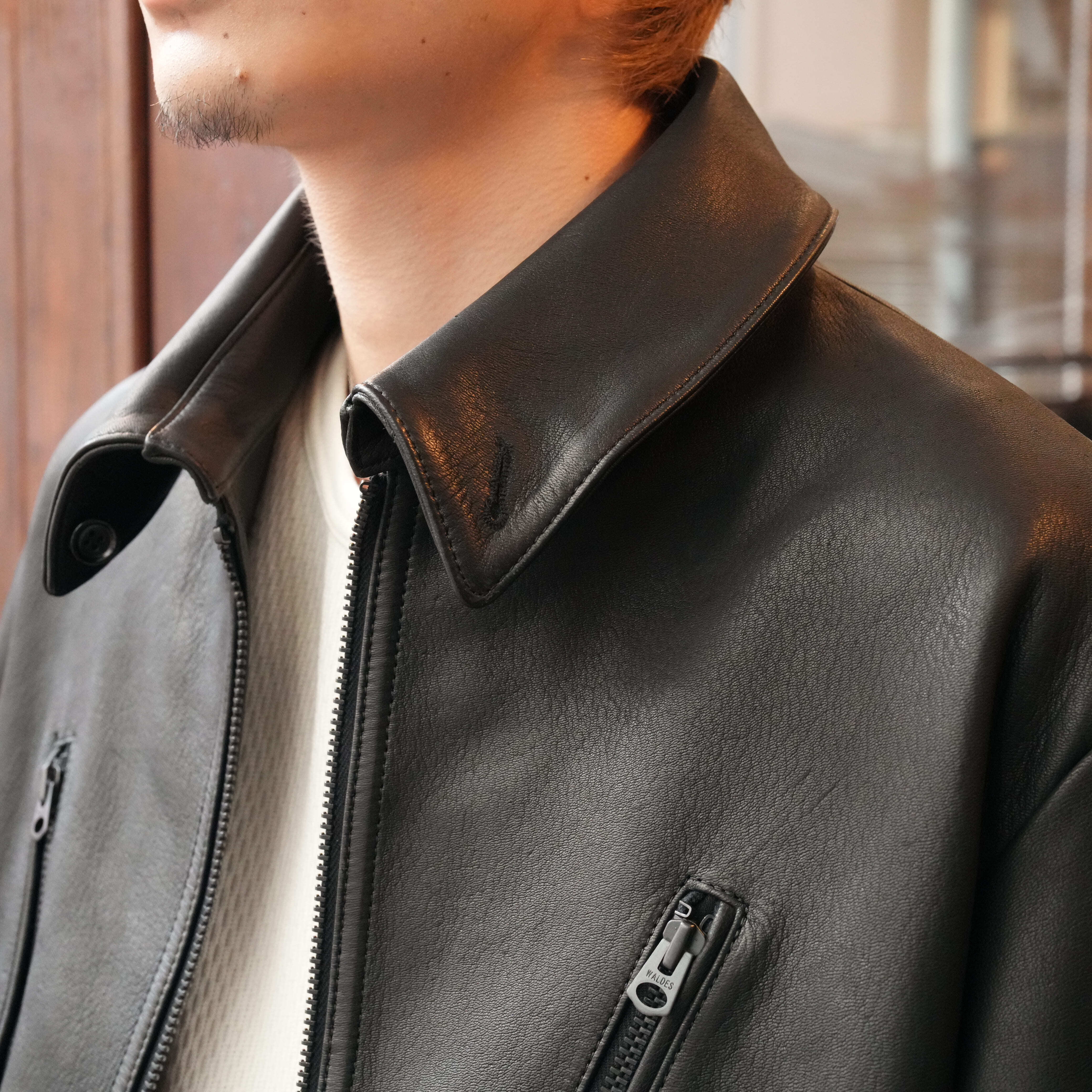 Y*O様 【極美品】AUBERGE AYDEN size38 シープレザーJKT AYDEN | AUBERGE(オーベルジュ) / アウター レザージャケット (メンズ