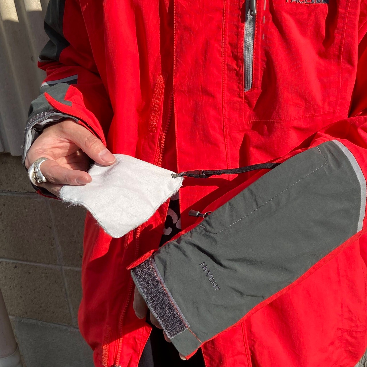 THE NORTH FACE ザ ノースフェイス HYVENT バイカラー 中綿入り 