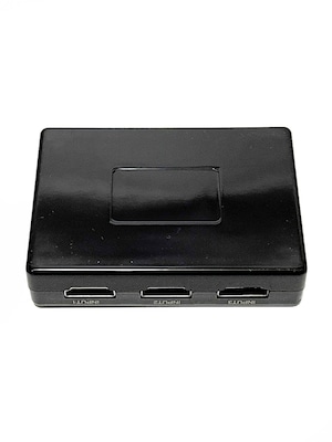 HDMI 切替器 分配器 3入力1出力 4K セレクター 1080p 3DフルHD リモコン付き DVD機器/PC/PS4等