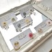 【在庫限り】コスモスとキラキラレジンの一粒ピアス/イヤリング