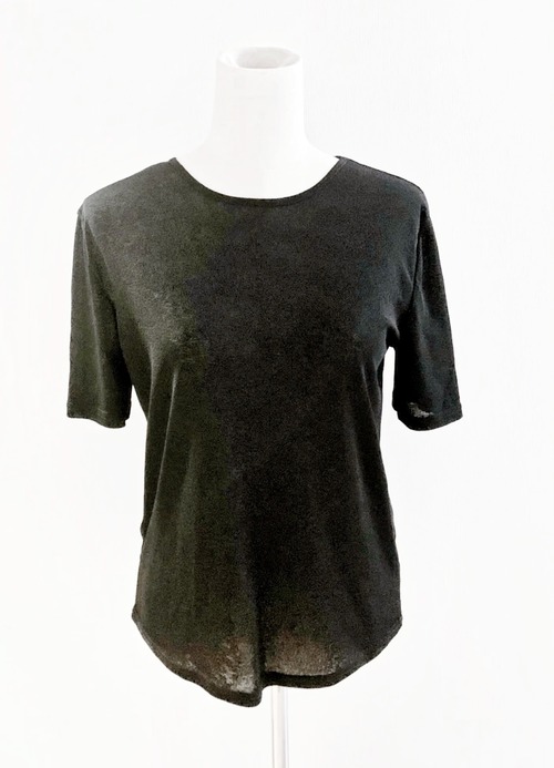 Black Sheer T Shirts:::