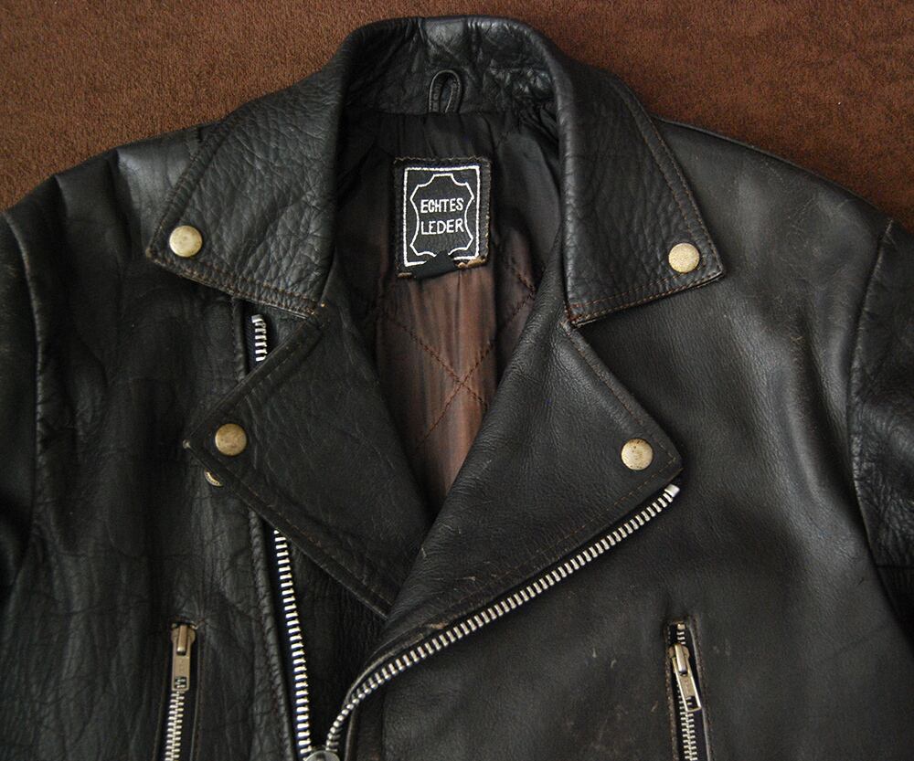 70s ECHTES LEDER UK RIDERS 38 | SECOND TIME GLORY | ヴィンテージ 