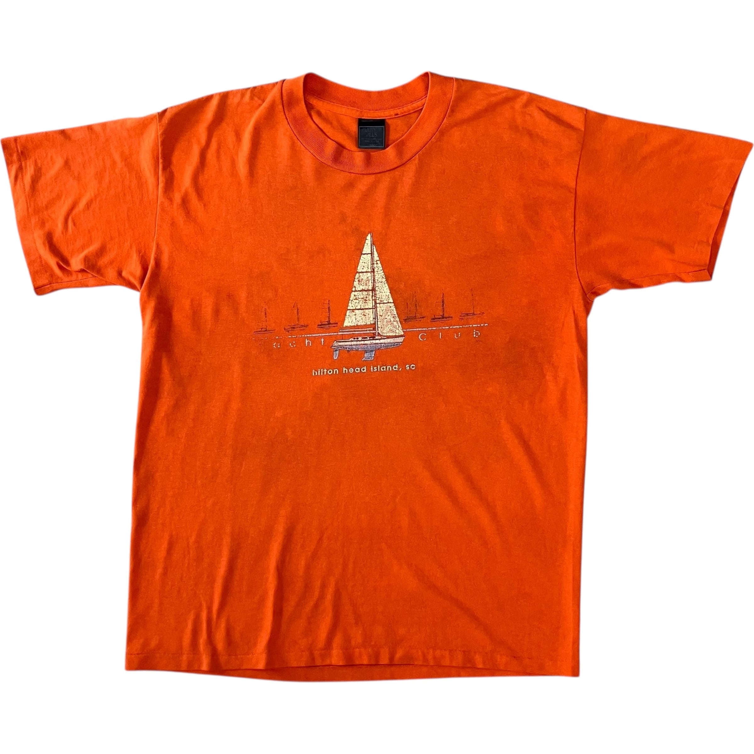 《L》PLATINUM PLUS 90s usa製 プリントTee シングルステッチ No.2517