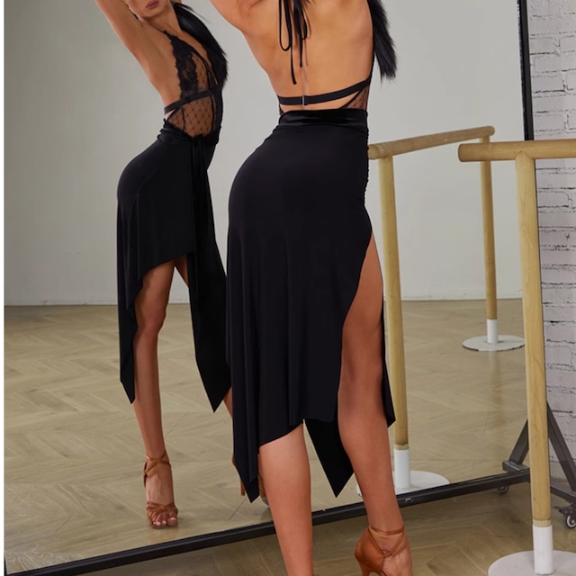 アシンメトリーデザイン ドレススカート ds0408