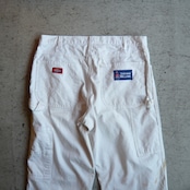 00s Dickies Sherwin Williams ホワイトペインターパンツ W34 ペンキ汚れ