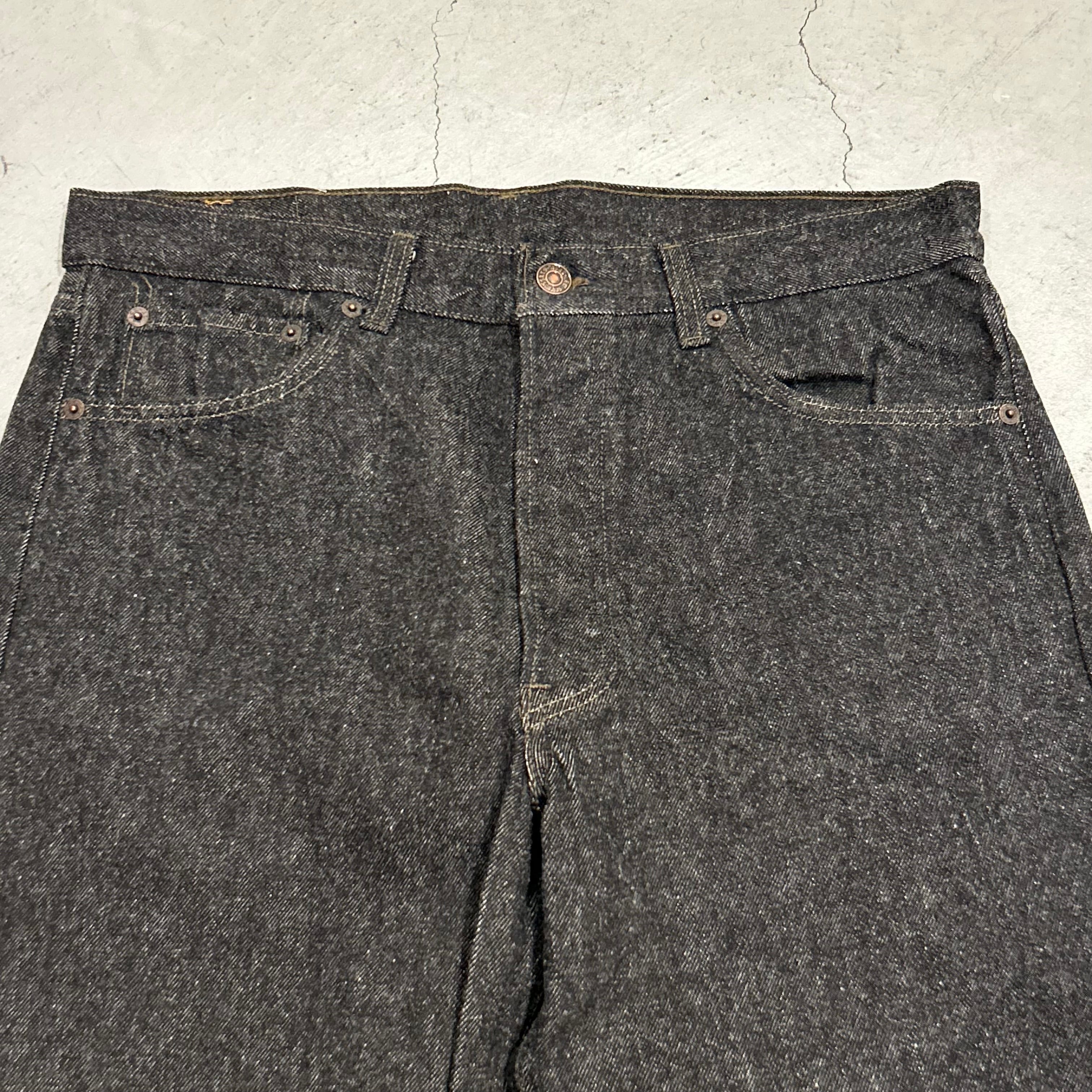 Dead Stock‼︎ 1992s Levi's 501 “先染め” black denim pants | What'z up