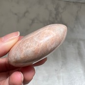 ピーチオレンジムーンストーン5*パーム*天然石インテリア*パワーストーン*置き物