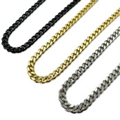 Chain Necklace　Six-sided Single〈 Wide 〉