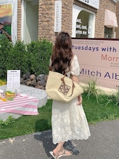 ティアードギャザーワンピース D1328